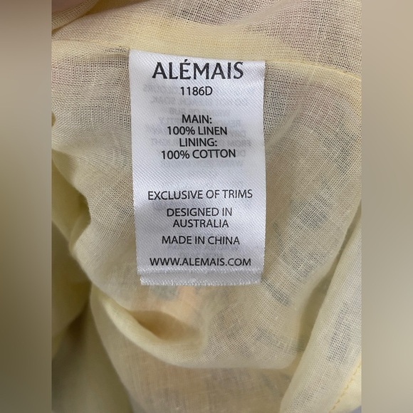 Alemais Archie Flounce Mini Dress Muti Size 2 - Picture 13 of 13